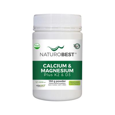 NaturoBest Calcium & Magnesium Plus K2 & D3 150g